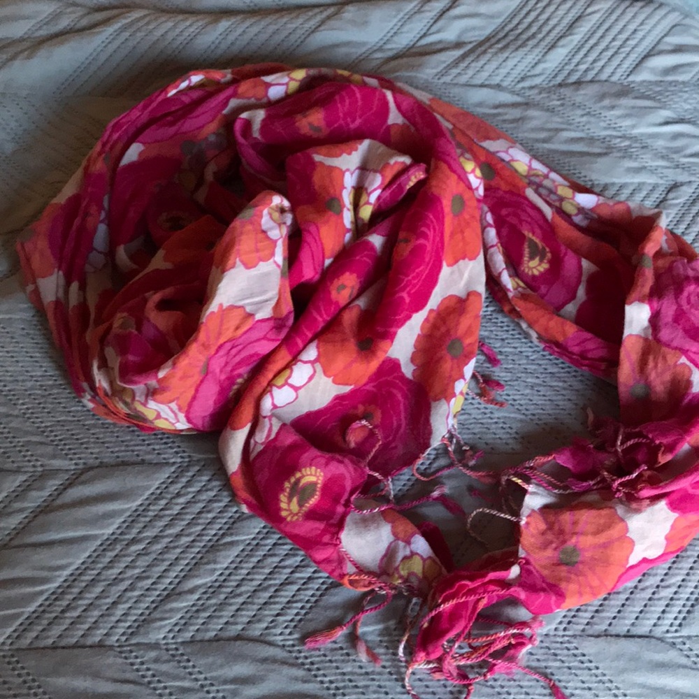Floral scarf